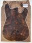 Preview: Top European Walnut figured 2-pcs., 9mm, Unique Piece #104